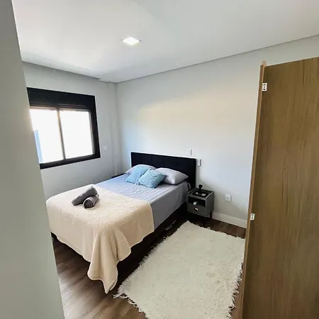Lindo Apartamento A 400 Metros Da Praia Com Selo Azul De Qualidade Governador Celso Ramos Exterior photo